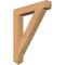 Ekena Millwork Traditional Arts & Crafts Smooth Bracket, Western Red Cedar, 5 1/2"W x 36"D x 44"H BKT06X36X44TRA03SWR - alternate 1